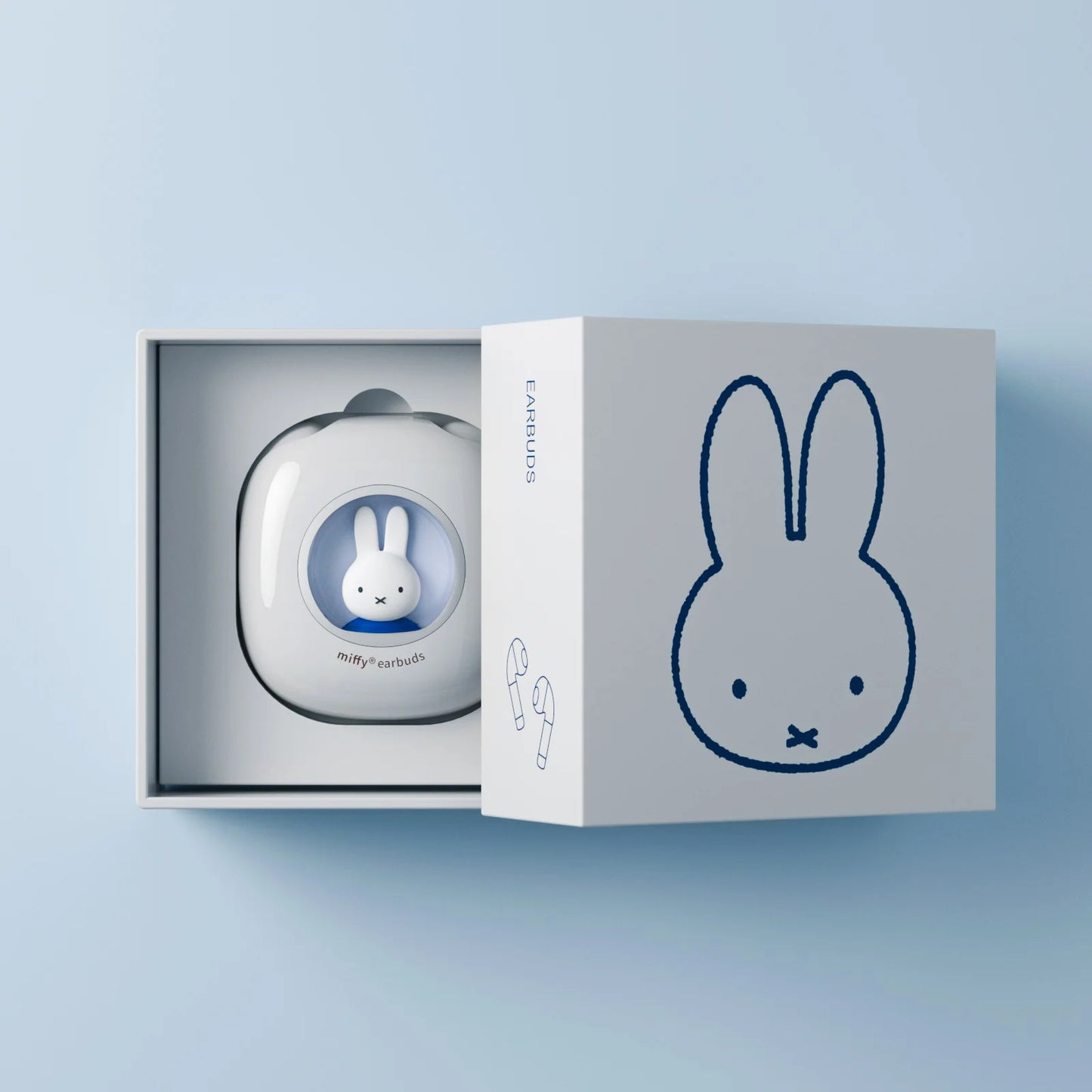 Miffy Bluetooth Wireless EarBuds Headset TWS Bluetooth 5.3 Touch Control Long Standby Earbud HiFi Stereo Headphones With Light